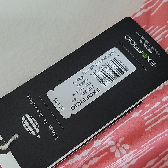 NWT Exofficio Lazuli Convertible Sleeveless Tank Nectar Size Small - Picture 6 of 9